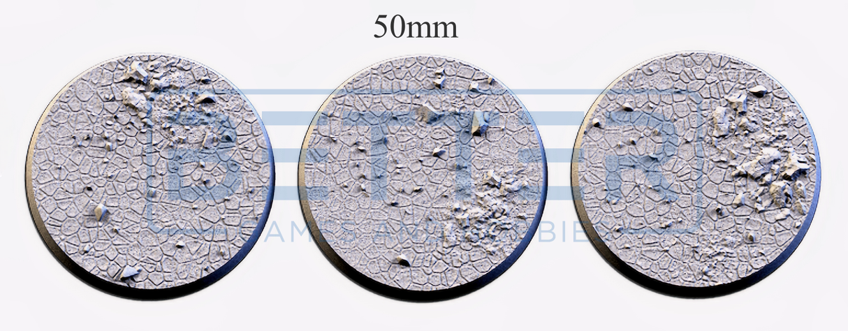 Dry ground - Themed Bases and Toppers for sci-fi & fantasy wargaming