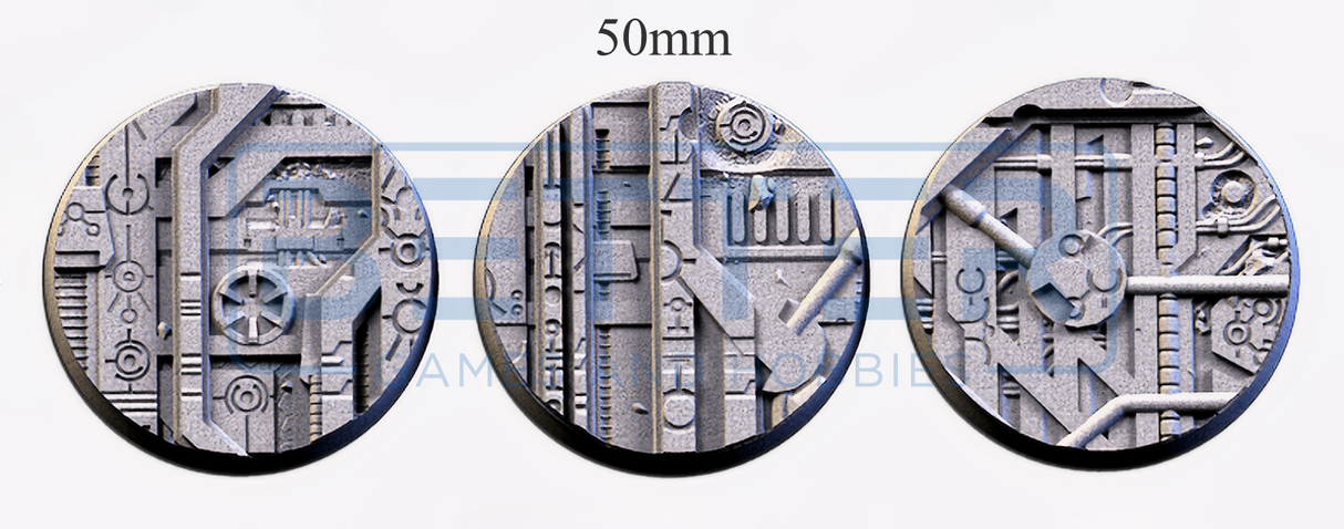 Xeno's tech - Themed Bases and Toppers for sci-fi & fantasy wargaming