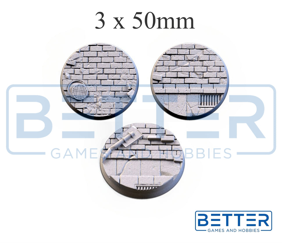 WWII City - Themed Bases and Toppers for sci-fi & fantasy wargaming