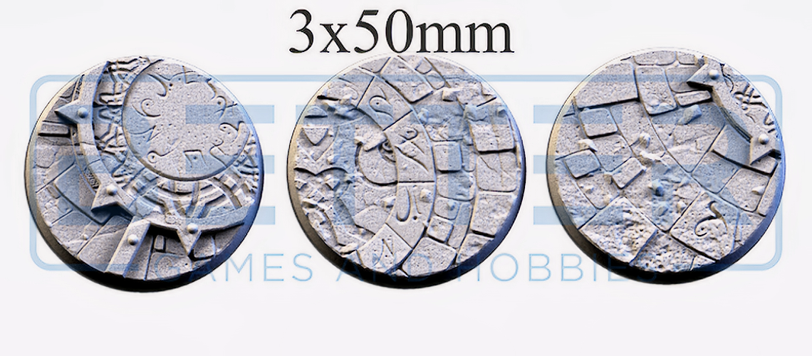 Sacred temple - Themed Bases and Base Toppers for sci-fi & fantasy wargaming