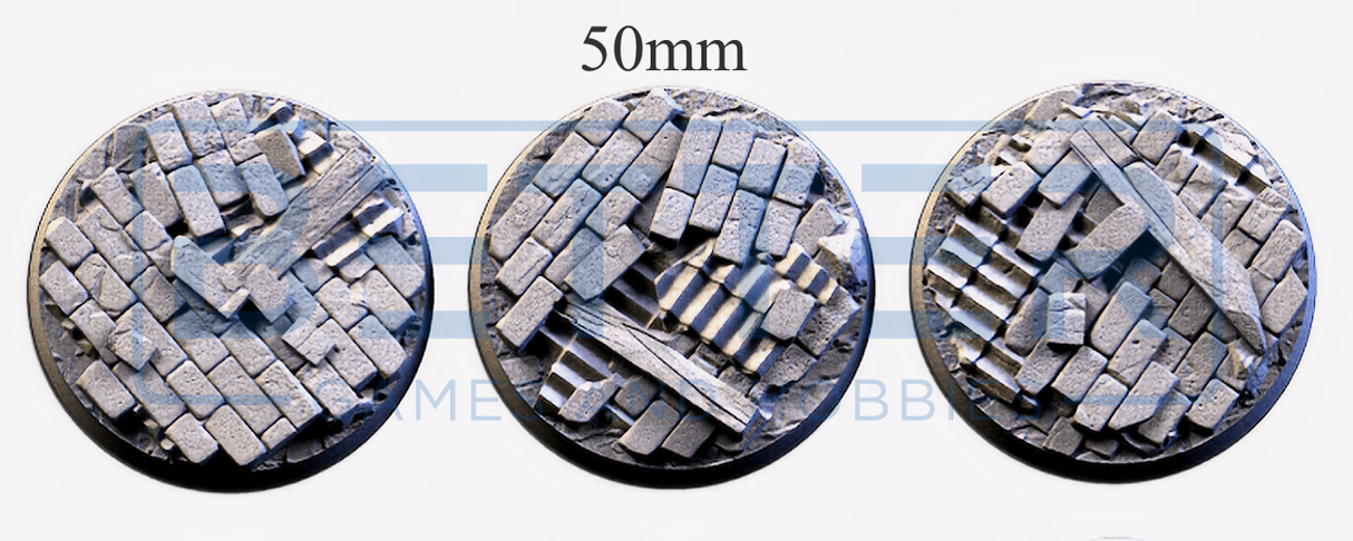 Ruined factory - Themed Bases and Toppers for sci-fi & fantasy wargaming