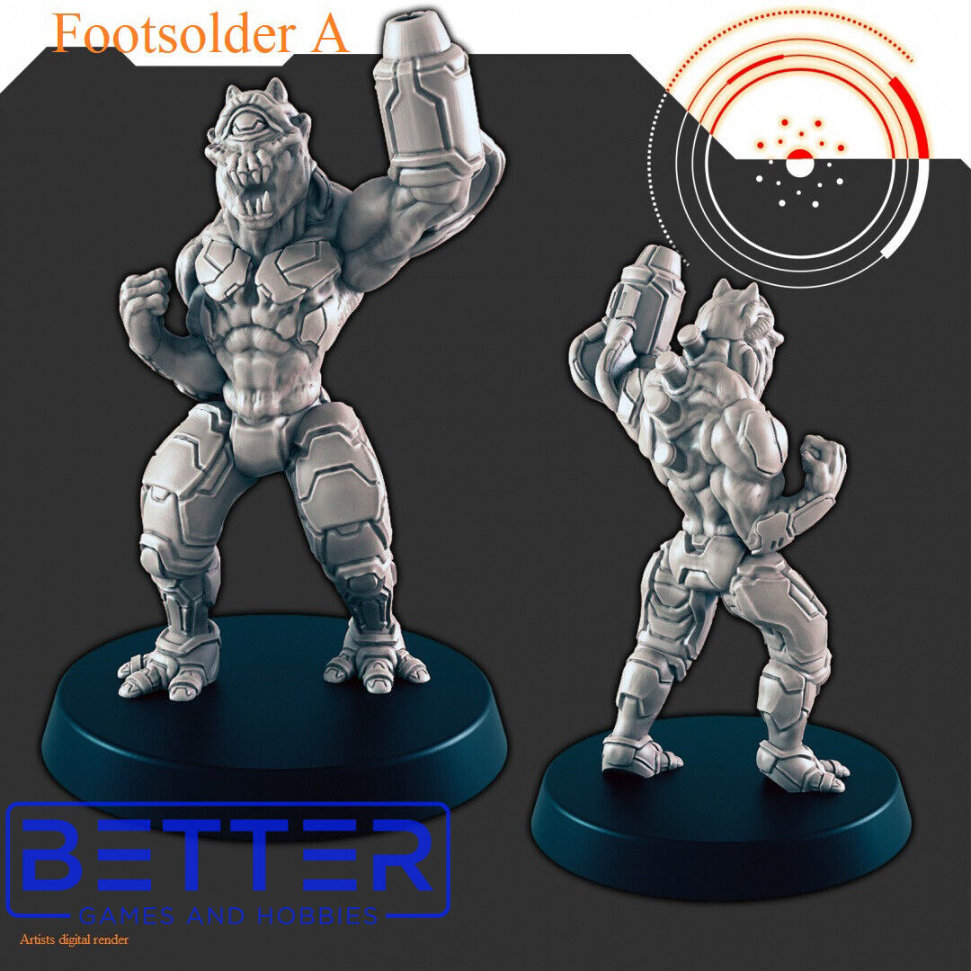 Alien Hive Infected - 28mm Scale Miniatures for Sci-Fi Wargaming