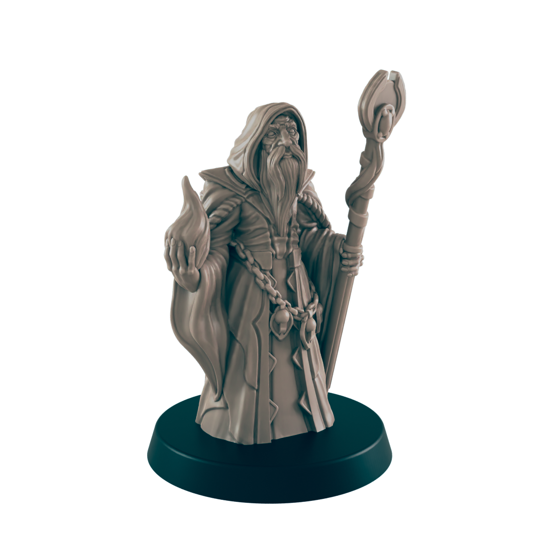 Humans - Everyday Folk. Fantasy miniatures for tabletop RPG