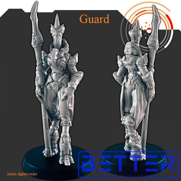 Galactic Council - 28mm Scale Miniatures for Sci-Fi Wargaming