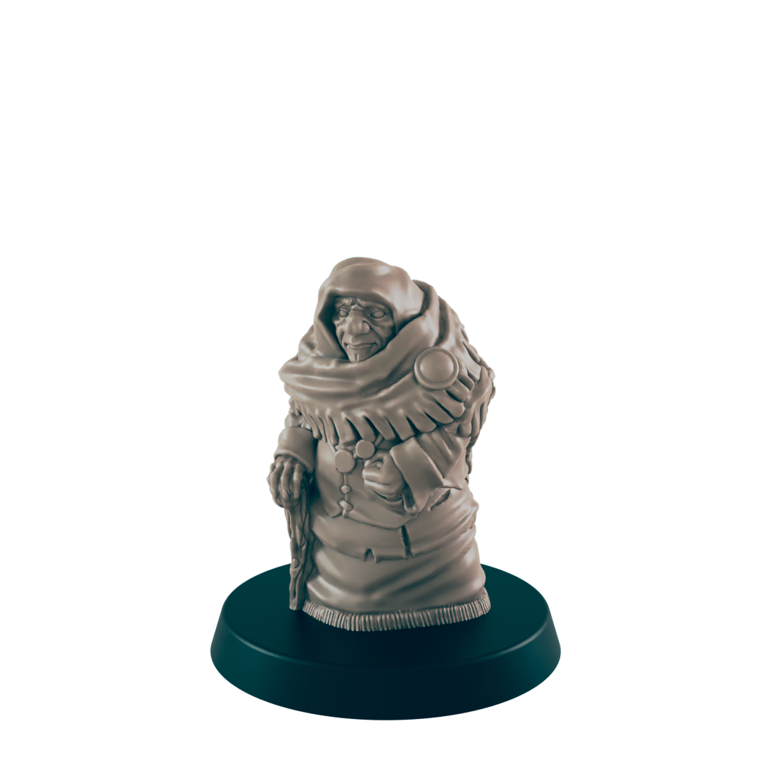 Humans - Everyday Folk. Fantasy miniatures for tabletop RPG