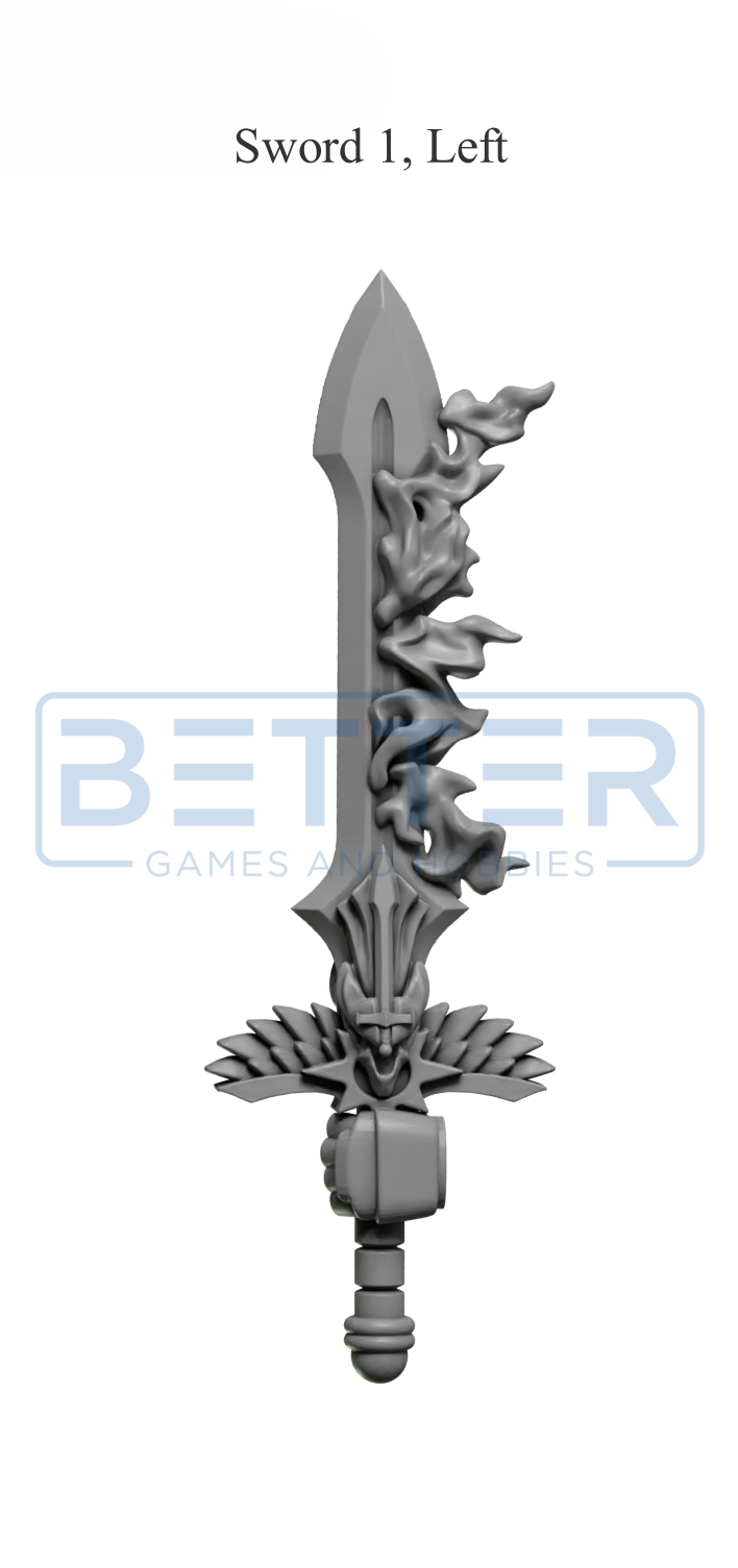 Burning Swords - Eternal Pilgrims for 2nd Born Marines