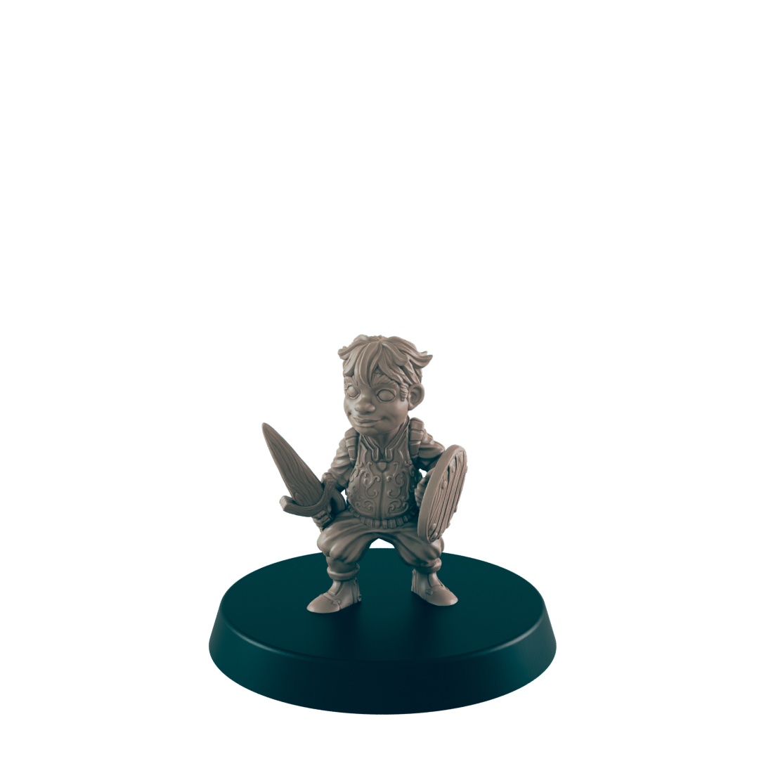 Humans - Everyday Folk. Fantasy miniatures for tabletop RPG