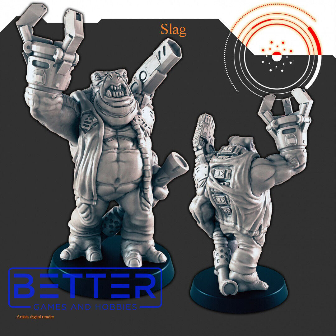 Ship Crew - 28mm scale miniatures for Sci-Fi wargaming