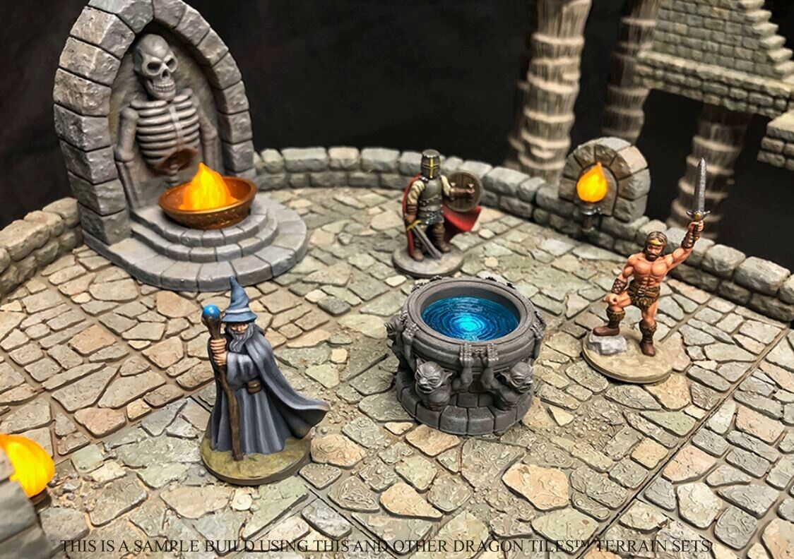 Cavern Tiles - Dragon Lock