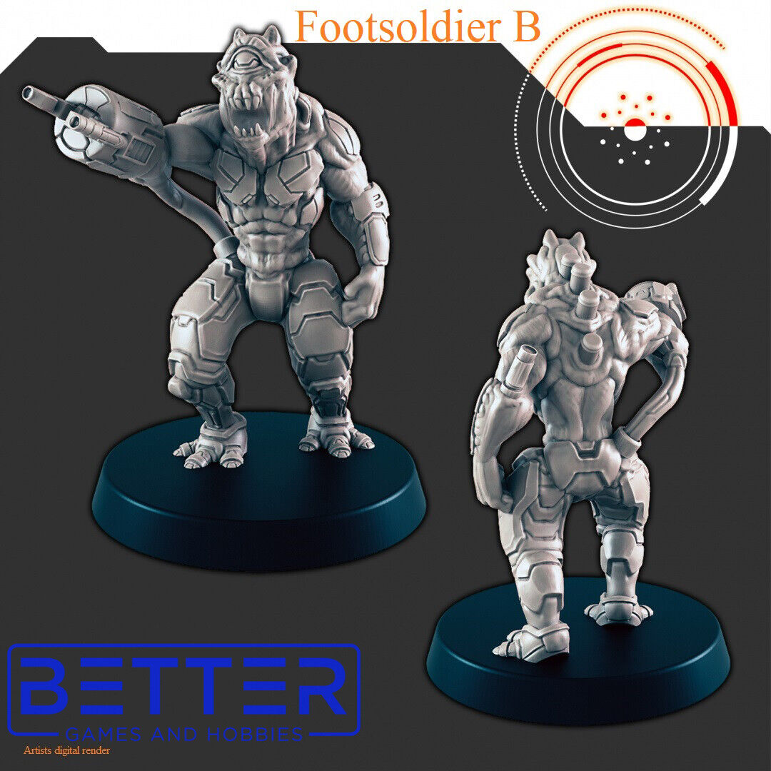 Alien Hive Infected - 28mm Scale Miniatures for Sci-Fi Wargaming