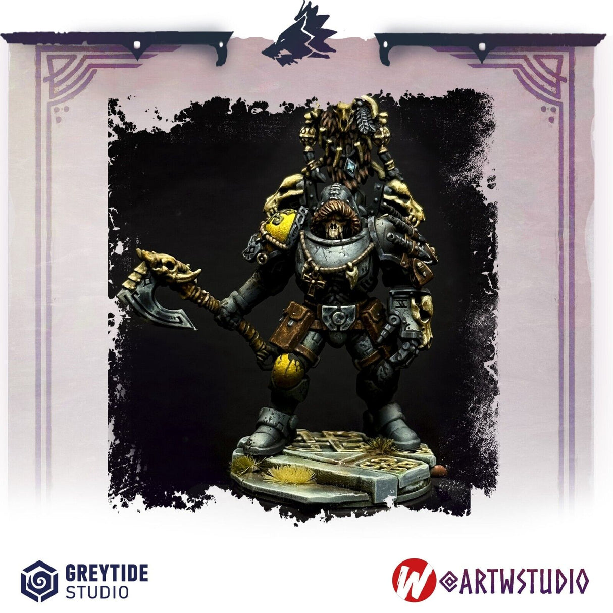 Heads - Primal Hounds for 2nd Born marines, Sci-Fi wargaming RPG