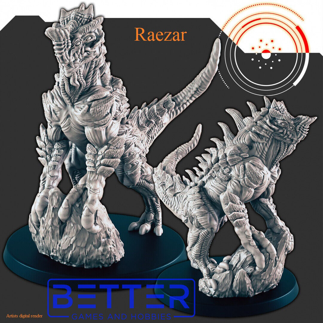 Alien Beasts 1 - 28mm Scale Miniatures for Sci-Fi Wargaming