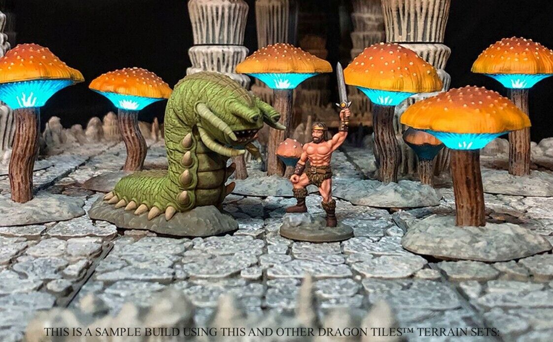 Cavern Tiles - Dragon Lock