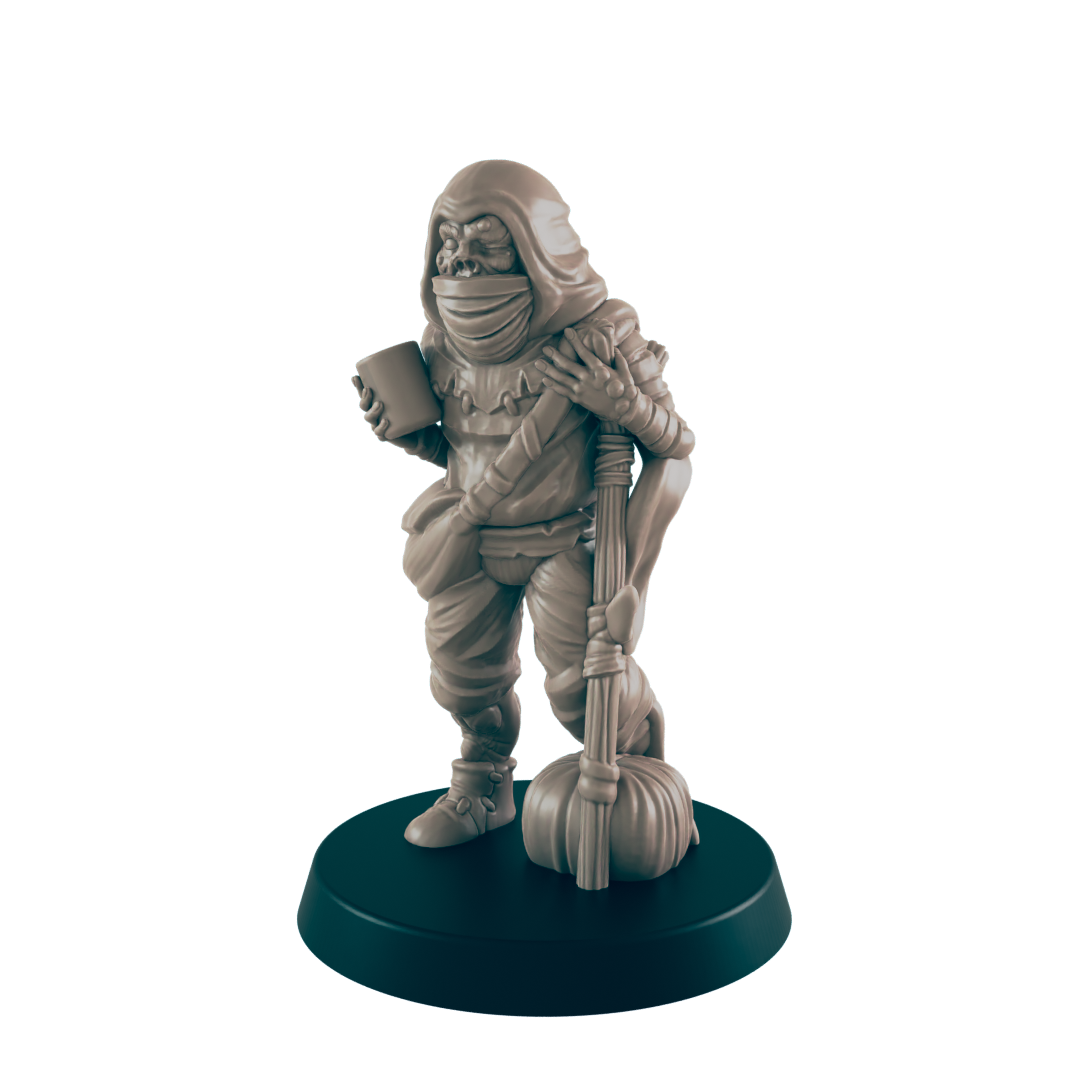 Humans - Everyday Folk. Fantasy miniatures for tabletop RPG