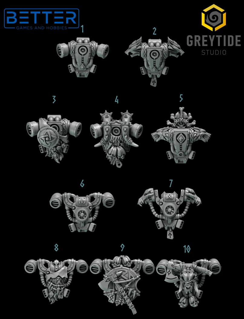 Backpacks - Primal Hounds for 2nd Born marines