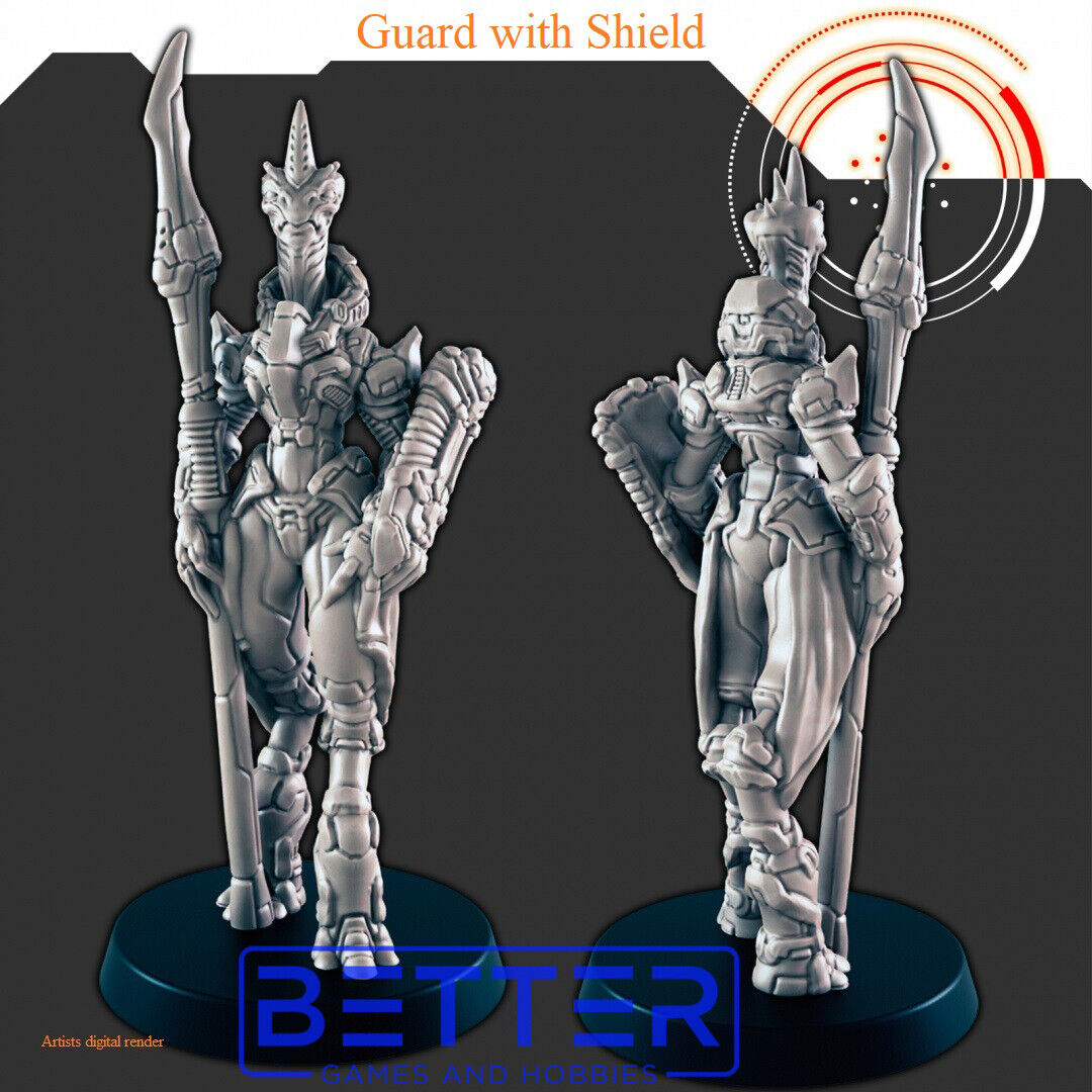 Galactic Council - 28mm Scale Miniatures for Sci-Fi Wargaming