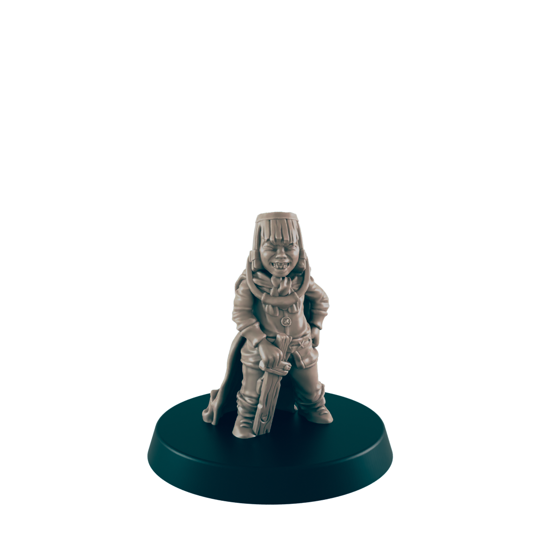 Humans - Everyday Folk. Fantasy miniatures for tabletop RPG