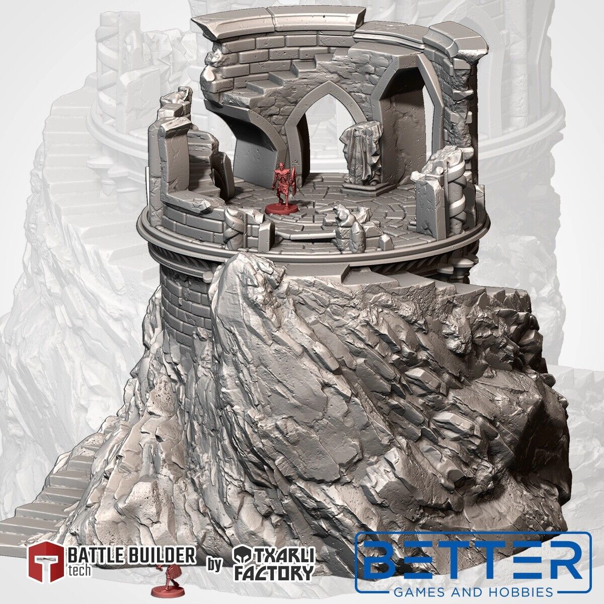 Ruin on the mountain