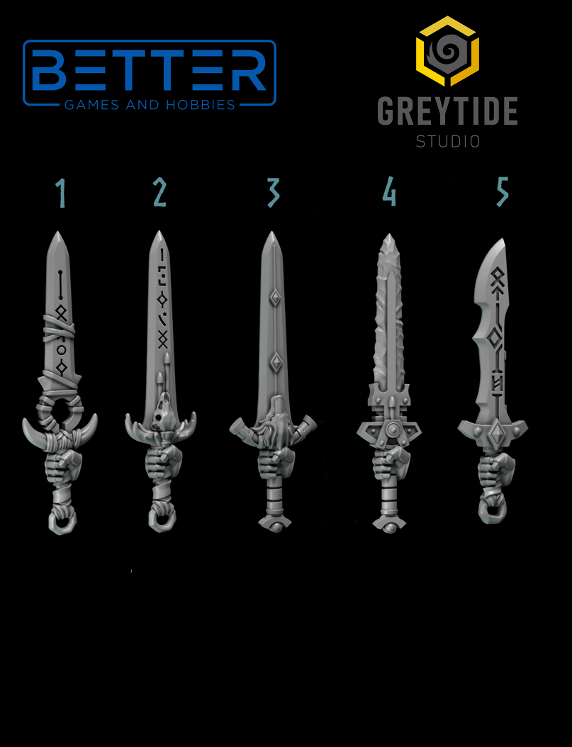 Swords - Primal Hounds for 2nd Born marines