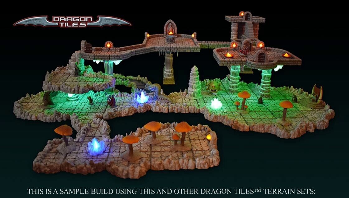 Cavern Tiles - Dragon Lock