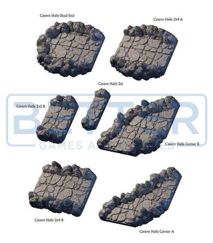 Cavern Tiles - Dragon Lock