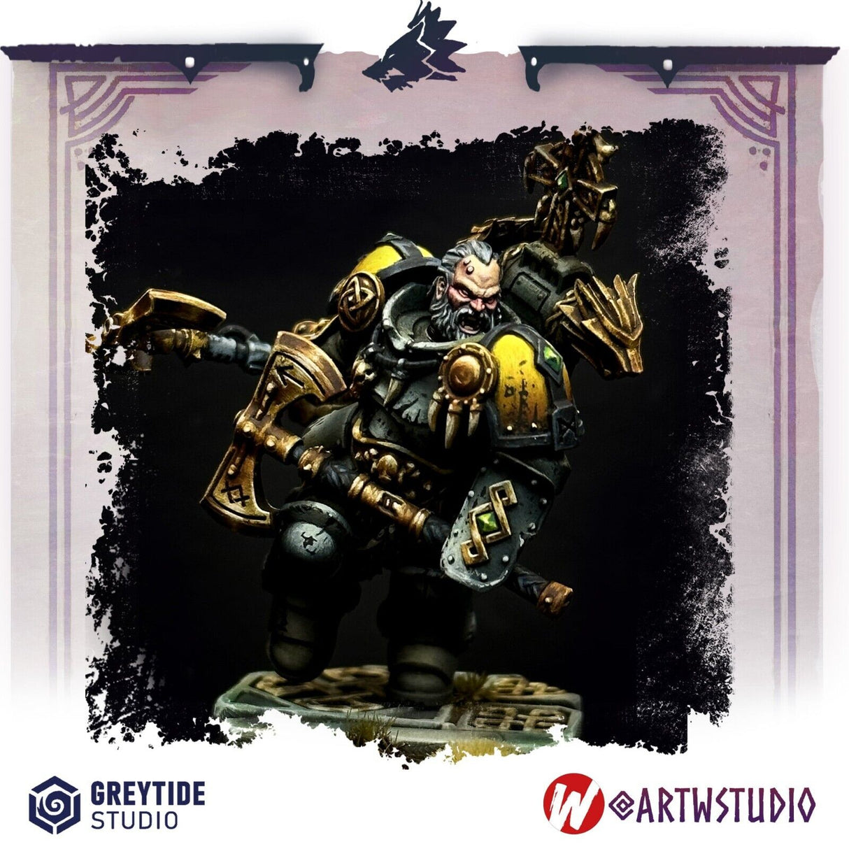 Heads - Primal Hounds for 2nd Born marines, Sci-Fi wargaming RPG