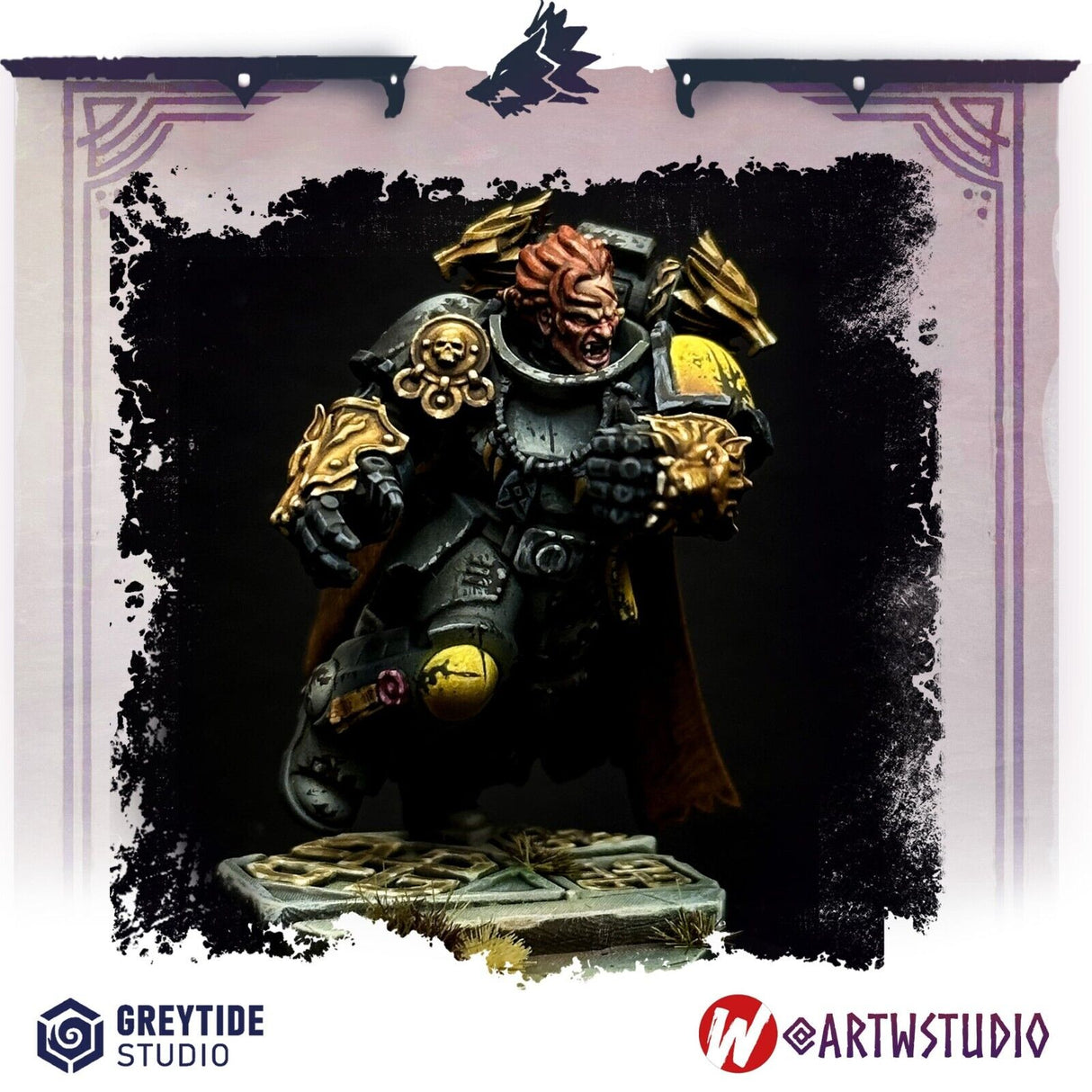 Heads - Primal Hounds for 2nd Born marines, Sci-Fi wargaming RPG