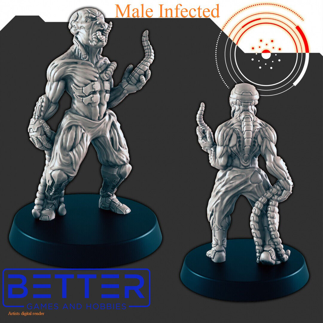 Alien Hive Infected - 28mm Scale Miniatures for Sci-Fi Wargaming