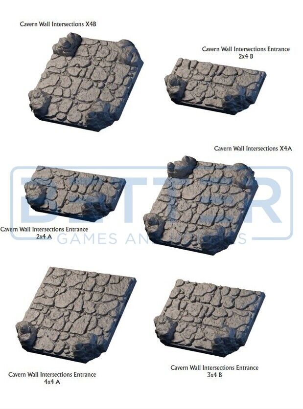 Cavern Tiles - Dragon Lock