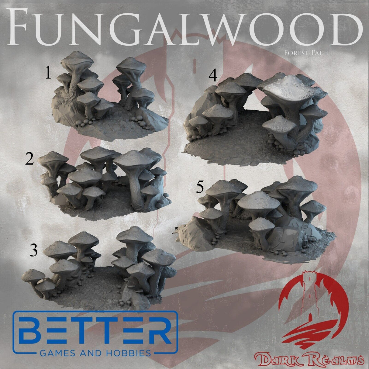 Paths - The Funglewoods