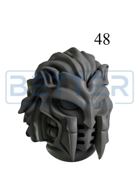 Lion Helmets - Eternal Pilgrims for 2nd Born Marines