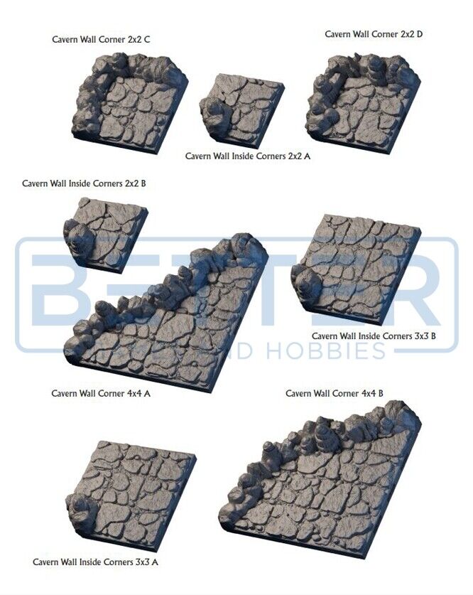 Cavern Tiles - Dragon Lock
