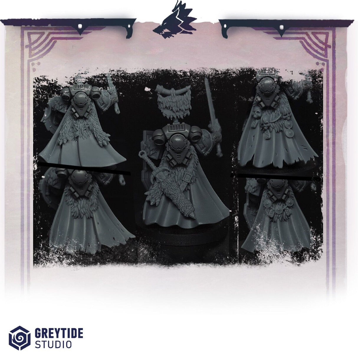 Cloaks - Primal Hounds Conversion parts for 2nd Born marines