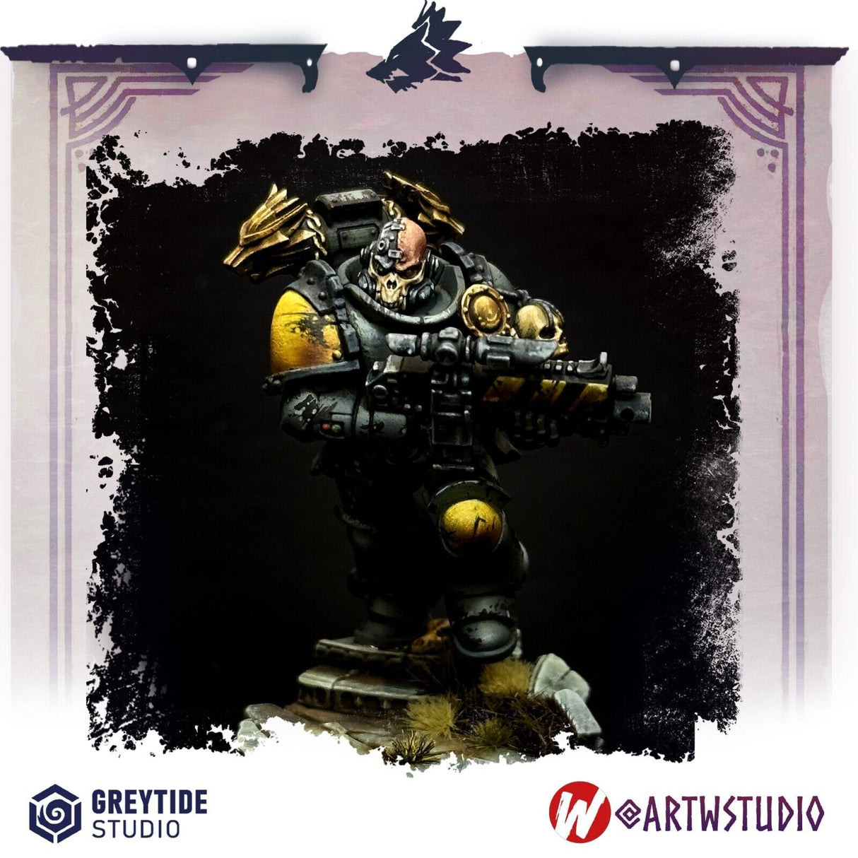 Heads - Primal Hounds for 2nd Born marines, Sci-Fi wargaming RPG