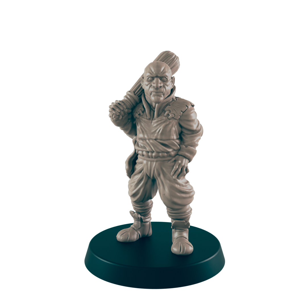 Humans - Everyday Folk. Fantasy miniatures for tabletop RPG