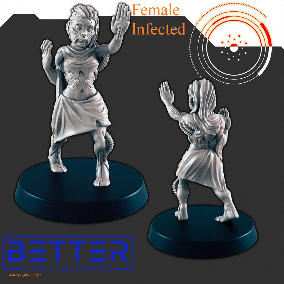 Alien Hive Infected - 28mm Scale Miniatures for Sci-Fi Wargaming