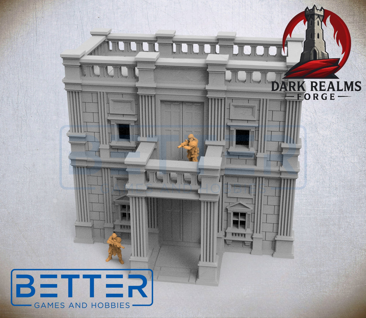 Castra Ultimarii – Roman Inspired Modular Building 6 | 32 mm, 28 mm, 15 mm & 10 mm Scale | Sci-Fi & Fantasy Wargaming Terrain | RPG Scenery