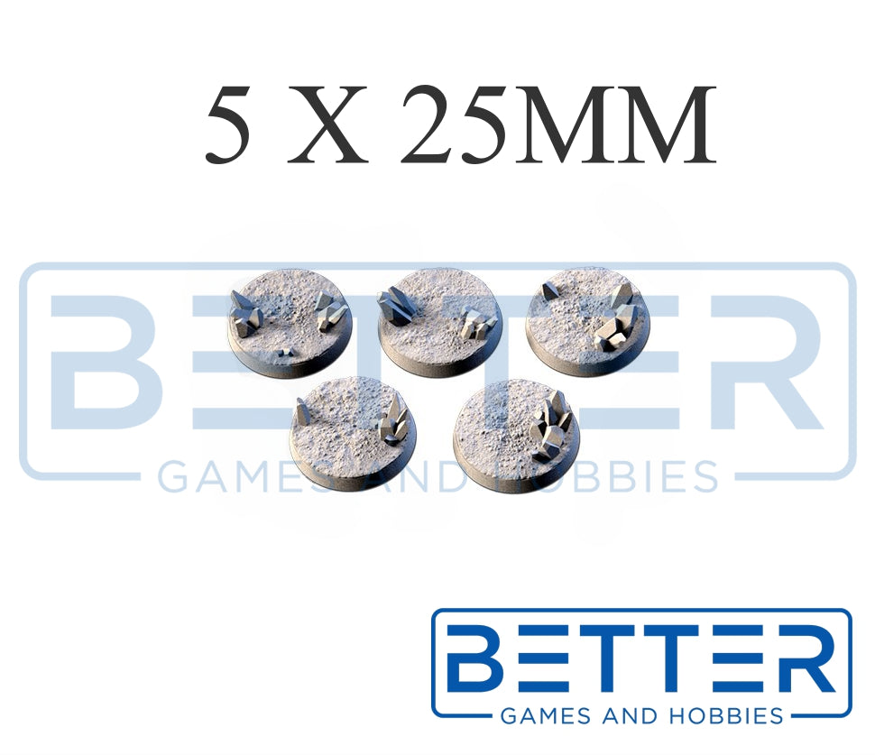 Xeno's Crystals - Themed Bases and Toppers for sci-fi & fantasy wargaming