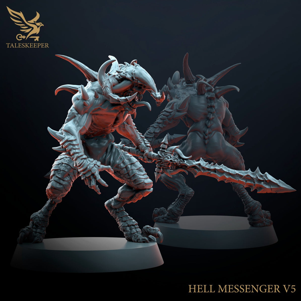Hell's Messengers 2 - 28mm scale miniatures for Sci-Fi and Fantasy Wargaming