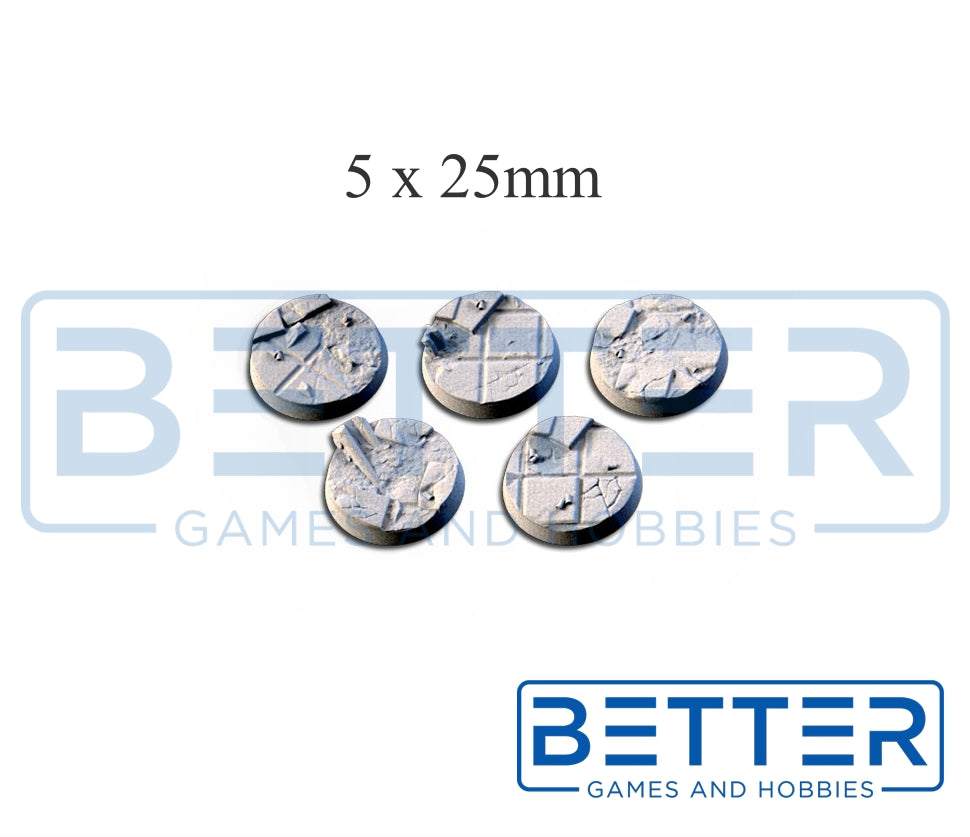 City Ruins - Themed bases and Toppers for sci-fi & fantasy wargaming