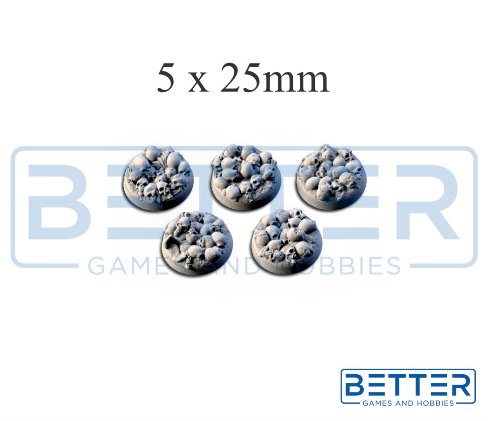 Death Skulls - Themed Bases and Toppers for sci-fi & fantasy wargaming