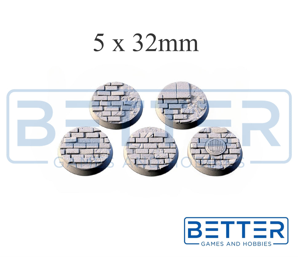 WWII City - Themed Bases and Toppers for sci-fi & fantasy wargaming