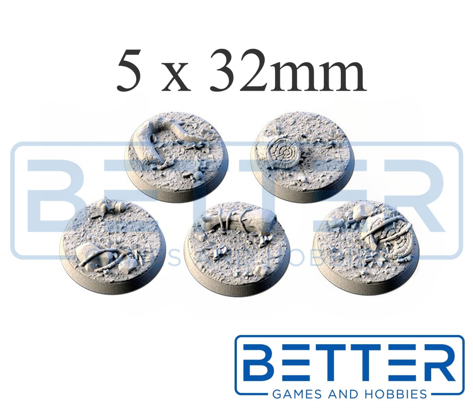 Forest - Themed Bases and Toppers for sci-fi & fantasy wargaming