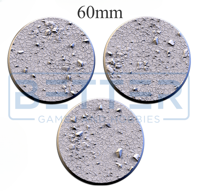 Dry ground - Themed Bases and Toppers for sci-fi & fantasy wargaming