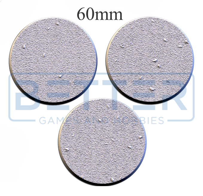 Basic fine - Themed Bases and Toppers for sci-fi & fantasy wargaming