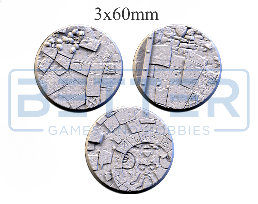 Sacred temple - Themed Bases and Base Toppers for sci-fi & fantasy wargaming