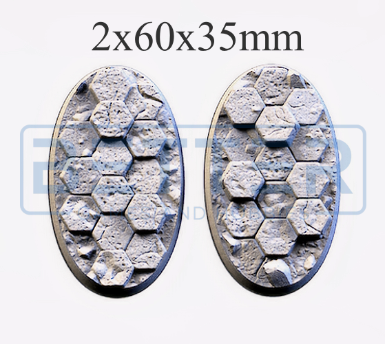 Basaltic - Themed Bases and Toppers for sci-fi & fantasy wargaming