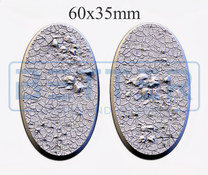 Dry ground - Themed Bases and Toppers for sci-fi & fantasy wargaming