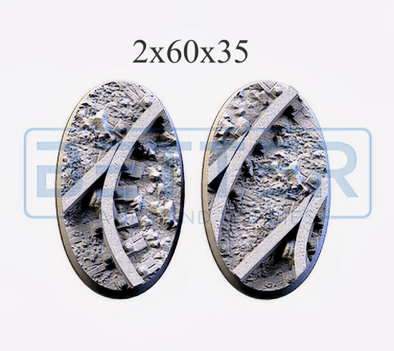 Mines- Themed Bases and Toppers for sci-fi & fantasy wargaming