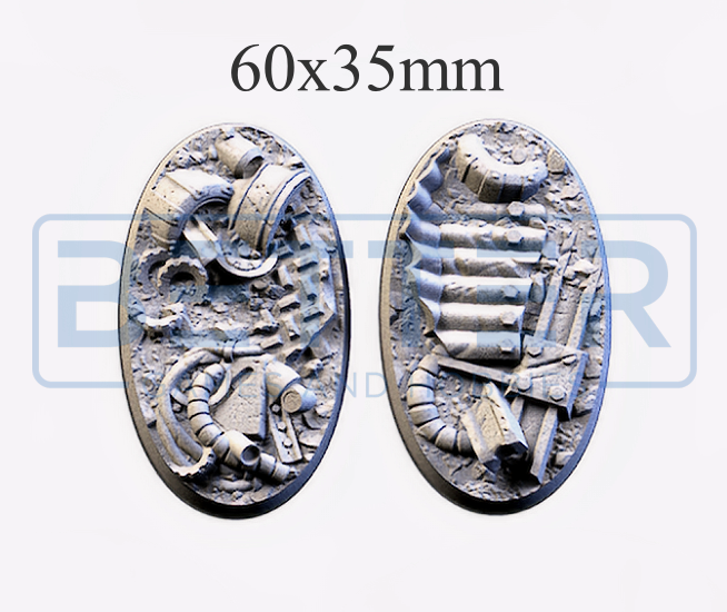 Scrap - Themed Bases and Toppers for sci-fi & fantasy wargaming